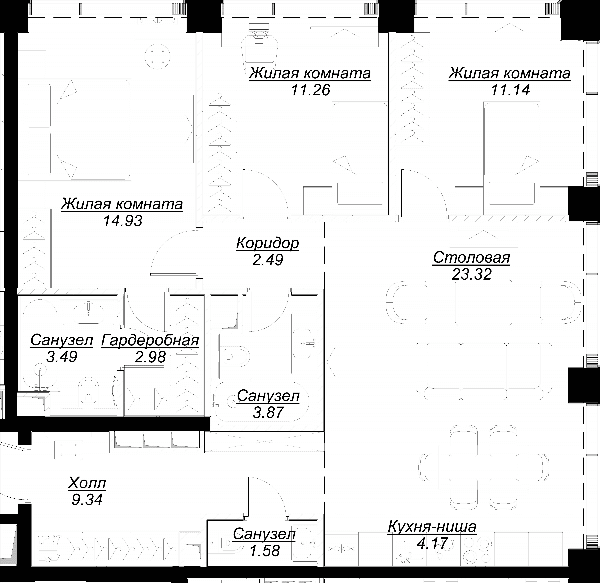 Фотография планировки
