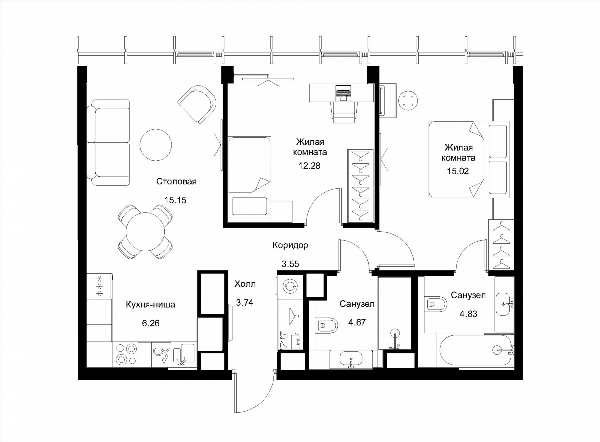 Фотография планировки