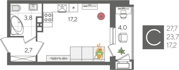 Фотография планировки